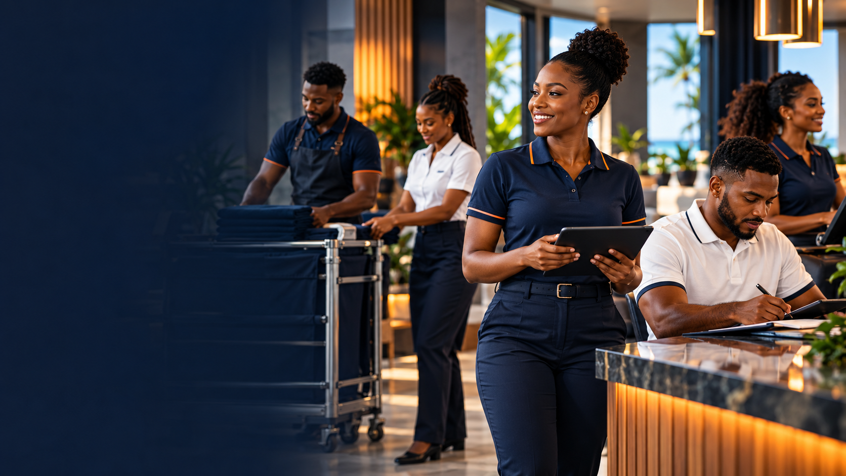 STAFF & CORPORATE APPAREL — custom printing and branding in Barbados