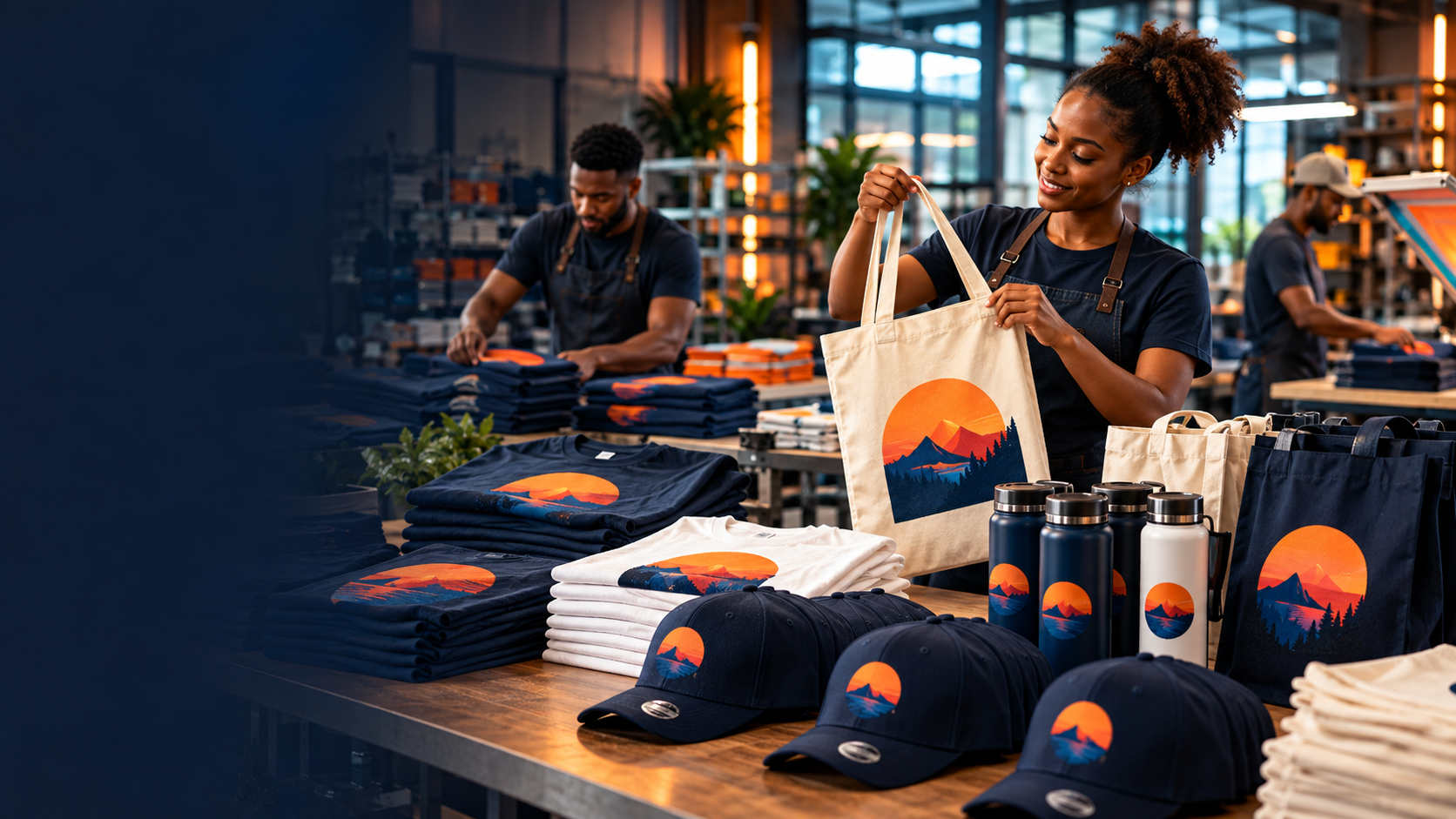 LARGE-VOLUME PRODUCTION — custom printing and branding in Barbados